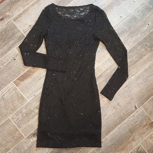 Black lace dress from Deb size small